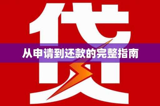 历城从申请到还款的完整指南