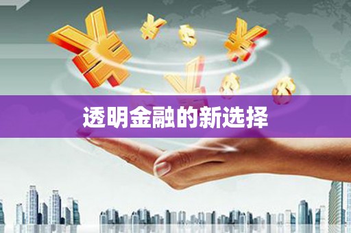 历城透明金融的新选择