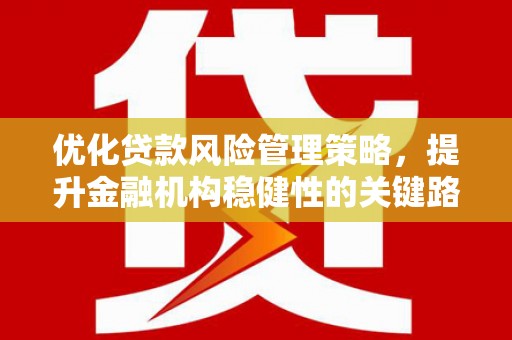 历城优化贷款风险管理策略，提升金融机构稳健性的关键路径