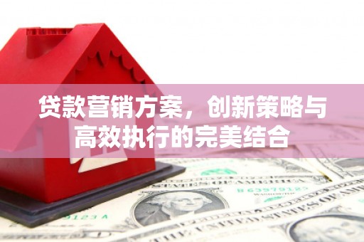 历城贷款营销方案，创新策略与高效执行的完美结合