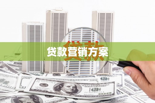 历城贷款营销方案