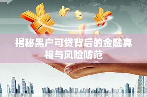 历城揭秘黑户可贷背后的金融真相与风险防范