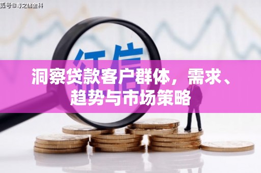 历城洞察贷款客户群体，需求、趋势与市场策略