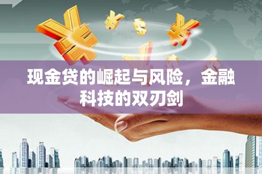 历城现金贷的崛起与风险，金融科技的双刃剑