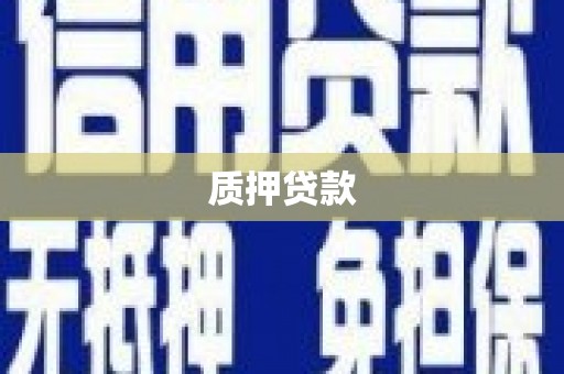 历城质押贷款