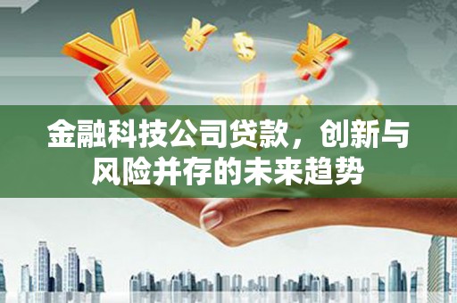 历城金融科技公司贷款，创新与风险并存的未来趋势