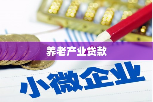 历城养老产业贷款